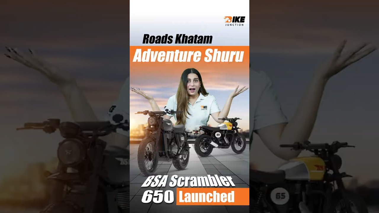 BSA Scrambler 650 – Classic Looks, Wild Performance | Built for Every Terrain