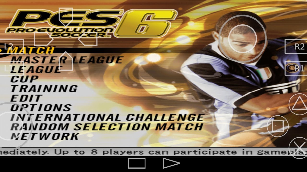 AETHERSX2 - PS2 - PRO EVOLUTION SOCCER 6 - YouTube