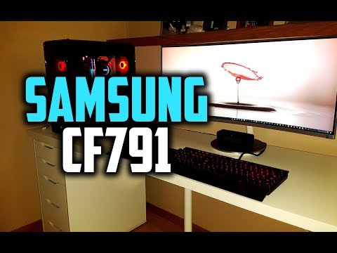 Samsung CF791 Review - A Stunning Curved Gaming Monitor