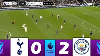 Тоттенхэм против Манчестер Сити [0-2] | Премьер-лига 2023/24 | Основные моменты матча!