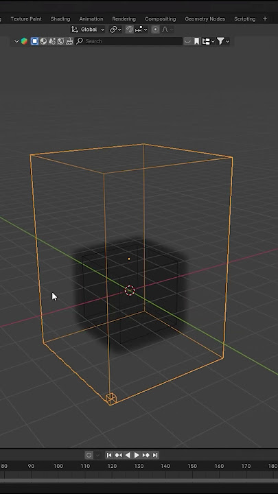 Cara Cepat Bikin Efek Asap di Blender! 🔥💨 #shorts #blender #3dmodeling