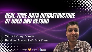Real-time Data Infrastructure - At Uber and Beyond