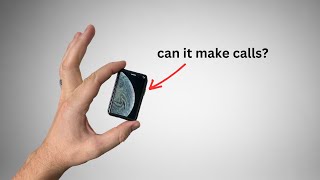 the worlds smallest smartphone: lets explore!
