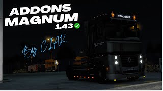 [ ETS2 V1.43 ] Renault Magnum Mega Mod v1.2 By Ciak| Tuning parts | EuroTruckSimulator2