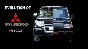 Evolution of Mitsubishi Pajero l মিতসুবিশি পাজেরোর বিবর্তন 1982-2021