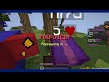 Minecraft fireball fight and bed fight!