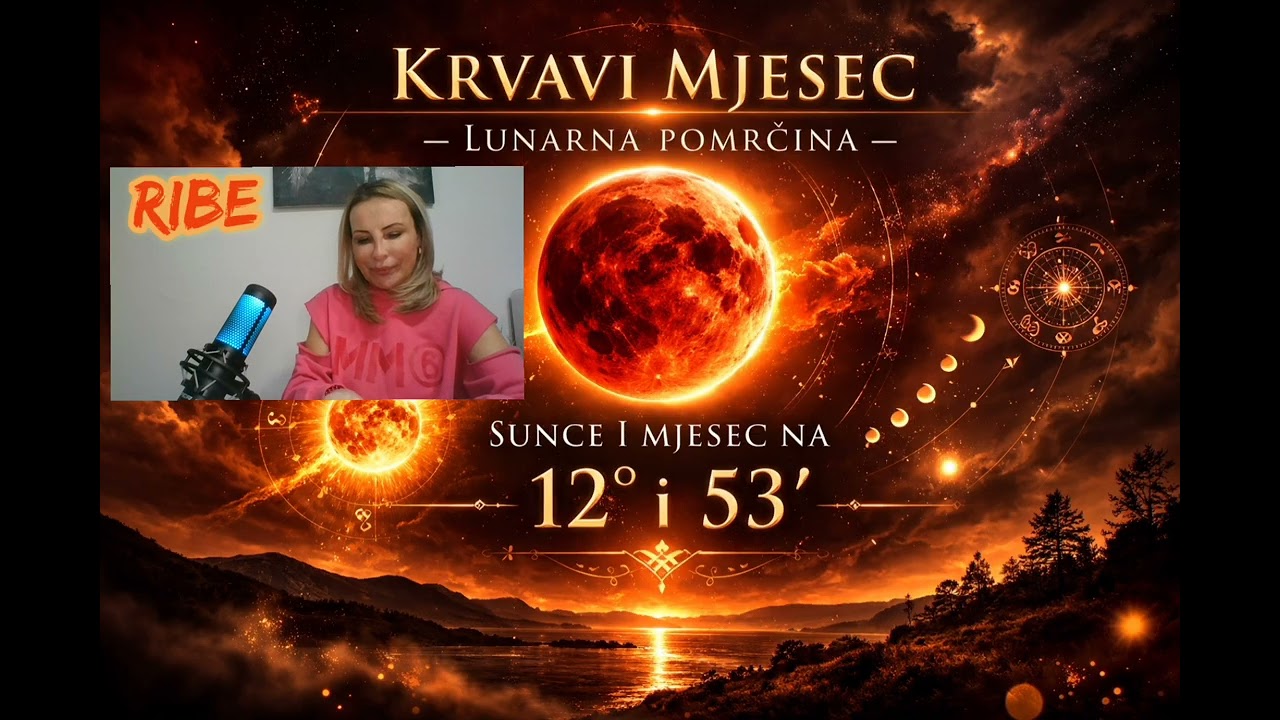 🌕  LUNARNA EKLIPSA  3.  #mart  - #riba #ribe  ✨️