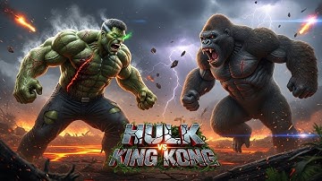HULK vs KING KONG ⚡ Jungle War Begins | Epic Final Battle in 4K