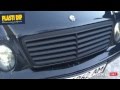 Mercedes E-class покраска решетки и зеркал Plasti Dip