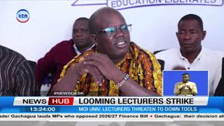 Moi University Lecturers Threaten To Down Tools