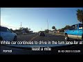 Driving in turn lane