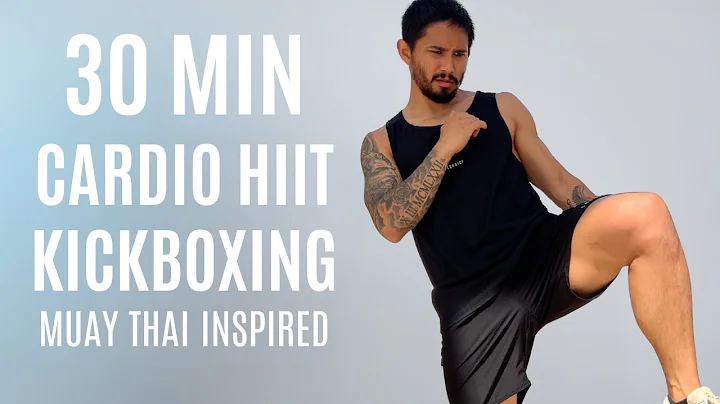 30 MIN CARDIO KICKBOXING HIIT | Fat Burning Workout at Home | Burn Calories Fast 🔥