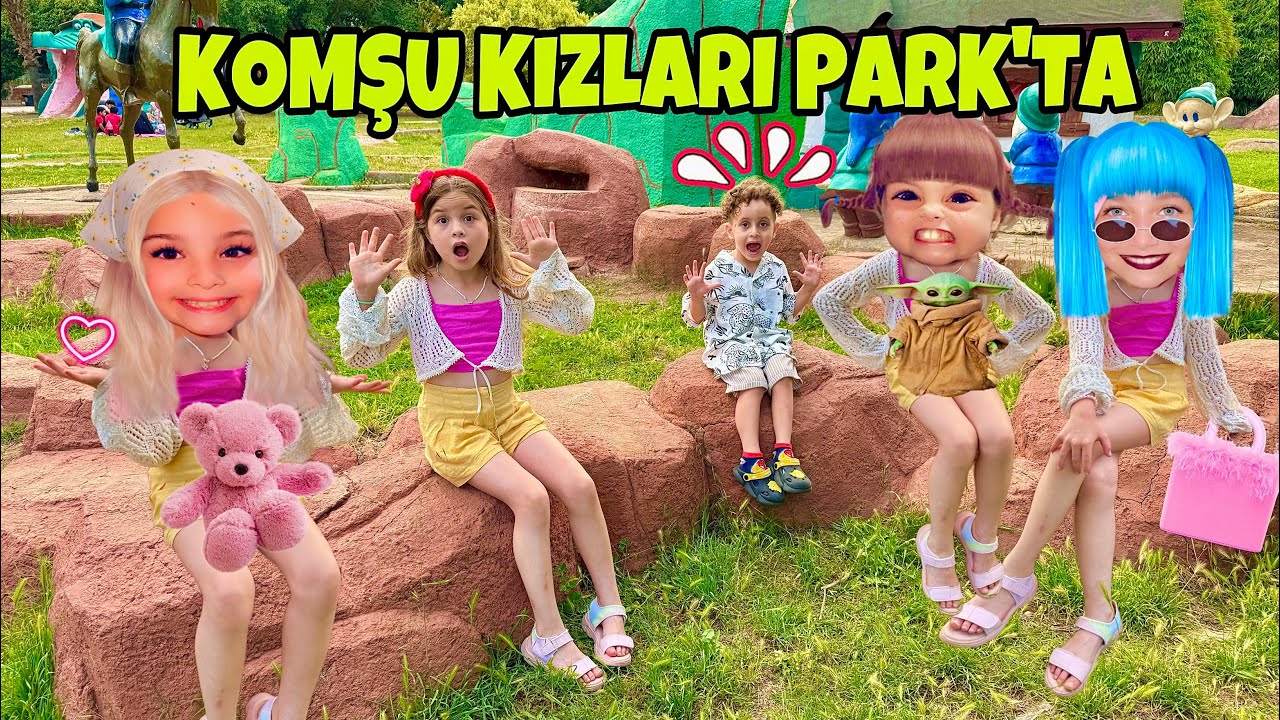 KOMŞU KIZLARI EKİBİ VE KUZEY ELİF PARKTA YALNIZ KALDI !!