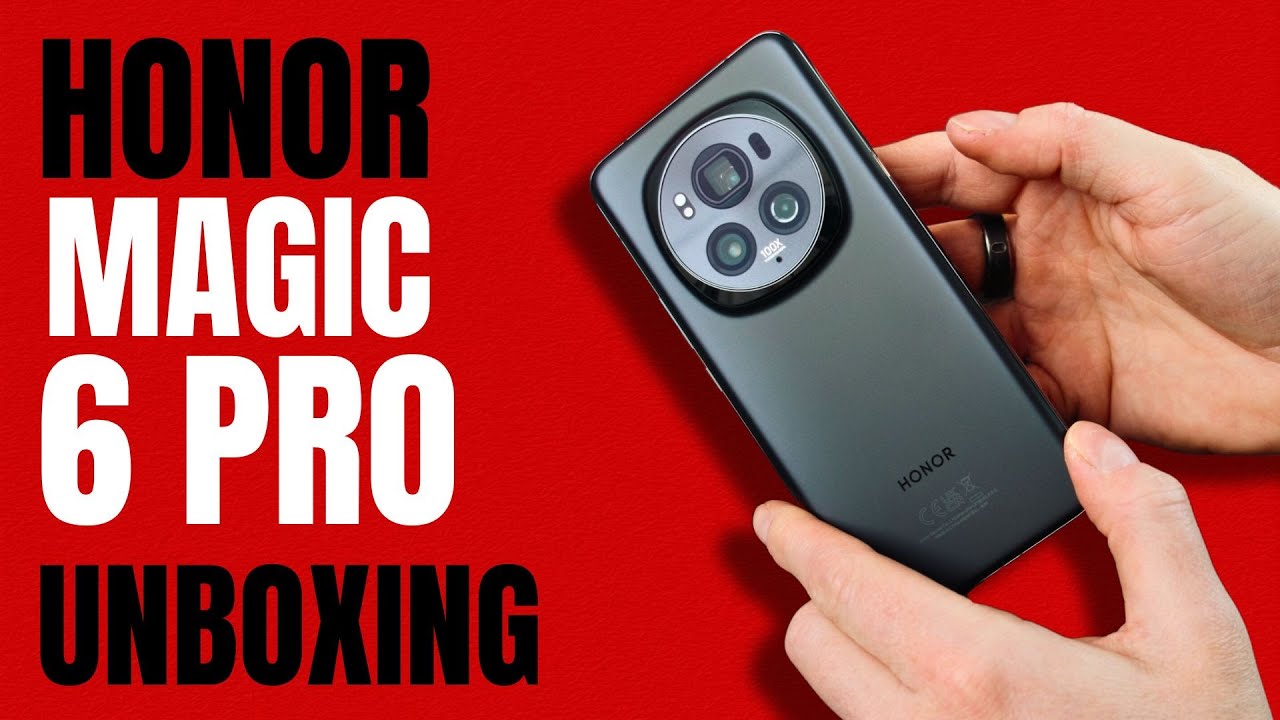 Honor Magic 6 Pro 16/1TB グローバル版 Honor Magic 6 Pro 16/1TB グローバル版 Honor Magic 6 Pro Unboxing