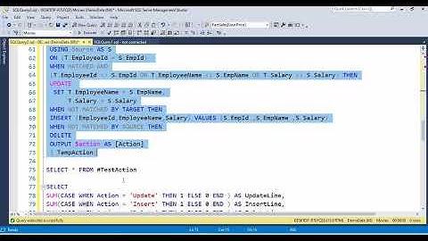 Understand about How to Use Merge Statement in SQL Server Development
