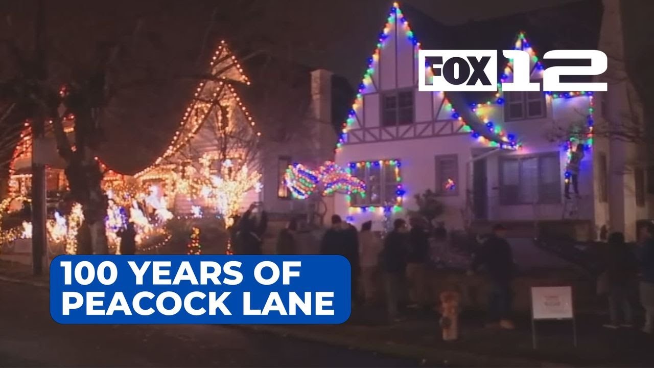 Peacock Lane celebrates 100 years; gets official Portland day YouTube
