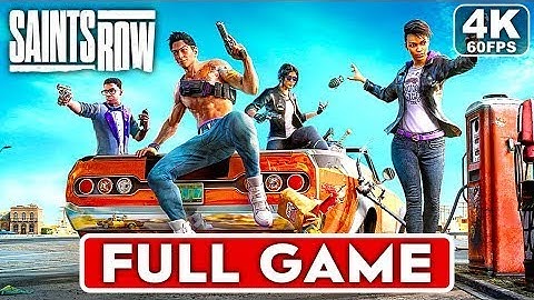 Saints Row (2022)  Part 1 Gameplay Walkthrough No Commentary  PC 2160p  4K