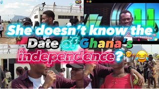 66th Ghana Independence Day hosted in Ho, Street Quiz🤦‍♂️😂 Episode 2