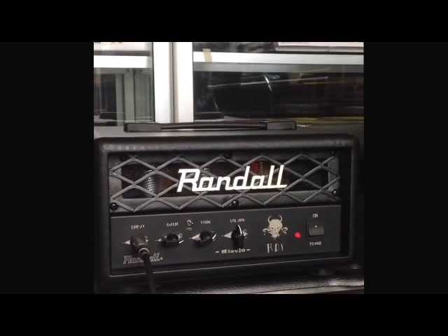 Randall head amp rd1 diavlo sample sound @ Hurtrock Music store class=