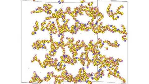 Polyoxymethylene Energy minimization at Room Temperature