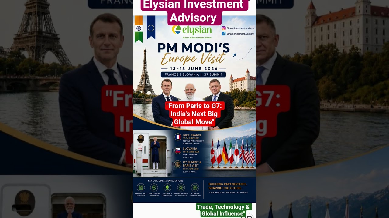 Europe Tour:What's at Stake?#modi #europe #today #viralposts  #stockmarket #instagood #trendingreel