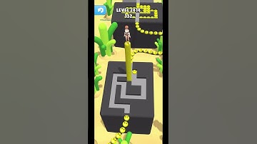 Gameplay top mobile games Relaxing n satisfying game iOS/ANDROID Stacky Dash  #shorts Level 2414