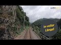 Führerstandsmitfahrt von Freiburg nach Villingen mit bwegt auf der Höllentalbahn