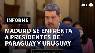 Maduro se enfrenta a presidentes de Paraguay y Uruguay en cumbre de Celac | AFP
