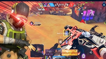 Hack mode gameplay Apex Legends Mobile| ROG 6pro gameplay