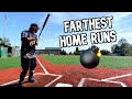 Longest Home Runs by the Baseball Bat Bros