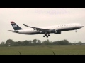 [HD] US Airways Airbus A330-323X Philadelphia Intl Airport