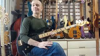 HIGH END MIJ BASS GUITAR Moon JJ4CTM #bass #electricbass #jazzbass #bassguitar #bassdemo #bassgroove