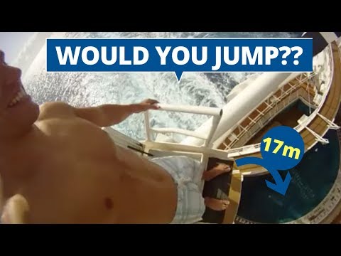 live highdive on Oasis of the seas