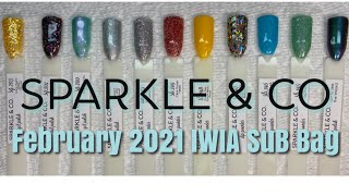 Sparkle &amp; Co | February 2021 | IWIA Subscription Bag Unboxing