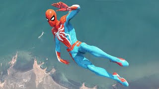 GTA 5 Epic Ragdolls | SpiderMan  Funny Moments ( Euphoria physics/Jumps/Fail )