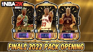 FINALS 2022 GO ELITE PACK OPENING!! | NBA2K Mobile 22 S4 Finals 2022 Pack Opening
