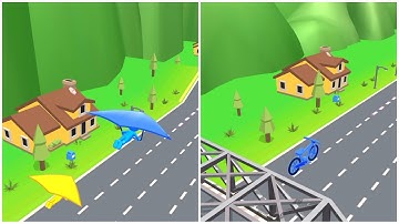 Shape shifting - All levels gameplay 61-62-63 Android iOS | Shape shifting