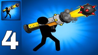 Boom Stick: Bazooka Puzzle - Gameplay Walkthrough Part 4 (IOS, ANDROID)