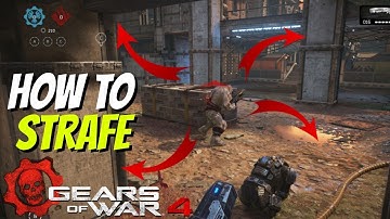 Gears of War 4: How to Strafe (Circle Strafe) (TIPS & TRICKS)