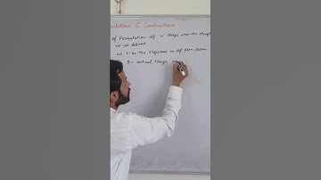 🔥PERMUTATIONS & COMBINATIONS🔥 Lectur04|Video link in description|#shorts #short #viral #trending