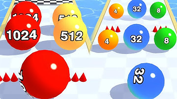 BALL RUN 3D LEVEL 40 - 42  Walkthrough ( ANDROID & IOS GAMEPLAYS )