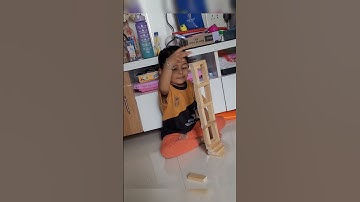 ||Wait for the end😄|| #jengagame #jengablocks #shorts #youtubeshorts #reels #viral #trending #kids