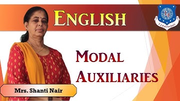 English - MODAL AUXILIARIES PART 1