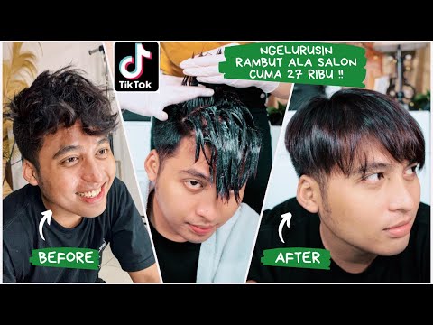 COBAIN PRODUK PELURUS RAMBUT YANG VIRAL DI TIKTOK | MAKARIZO HAIR ENERGY EASY STRIGHT