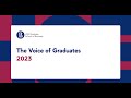 The Voice of Graduates – 2023