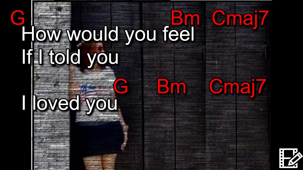 "How Would You Feel" by Ed Sheeran CHORDS & LYRICS YouTube