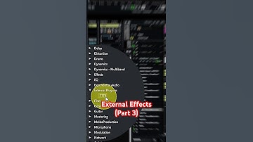 Cubase externe effecten (deel 3) #shorts