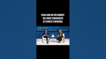 Erika Kirk on the Moment She Chose Forgiveness at Charlie’s Memorial
