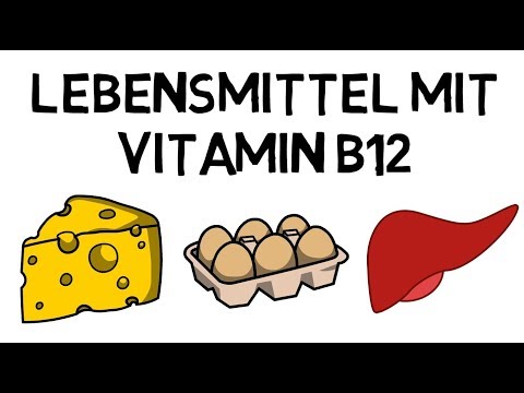 Video: Vitamin B12: Lebensmittel Für Vegetarier