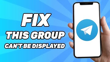 How to Fix Telegram This Group Can